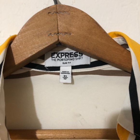 Express Yellow and Black Striped Portofino XS - Picture 4 of 5